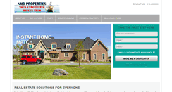 Desktop Screenshot of nmdproperties.com