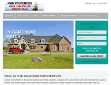 Tablet Screenshot of nmdproperties.com